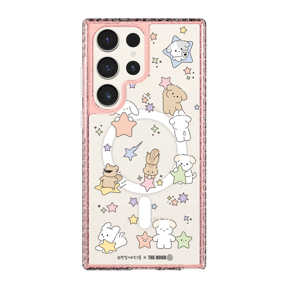 6124-galaxy-s23-ultra-golden-case-magsafe-compatible-pink-glitter