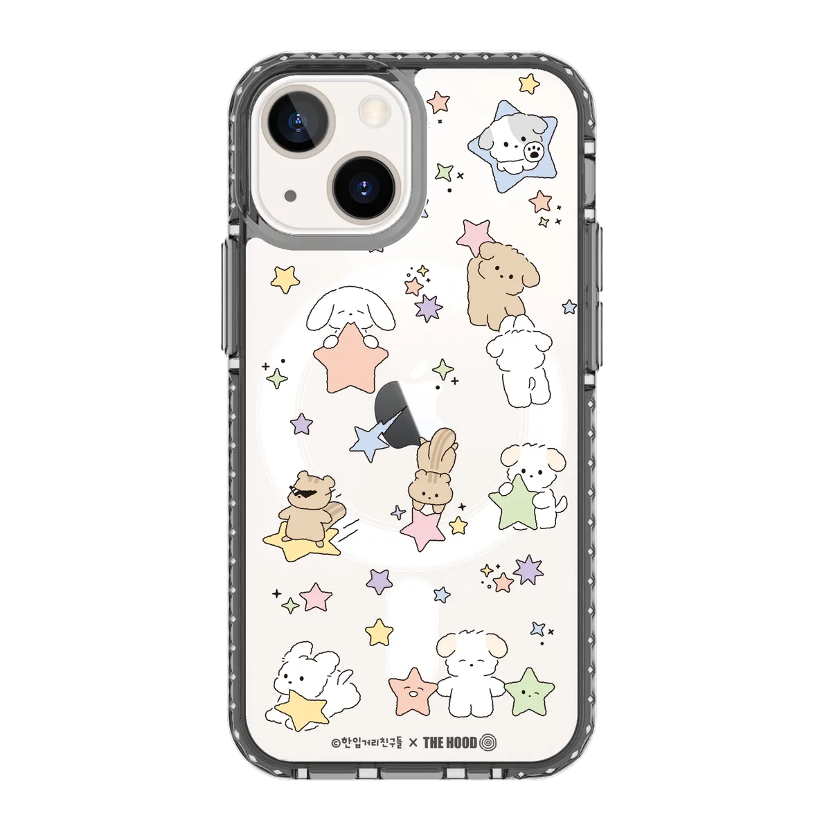 6124-iphone-13-mini-golden-case-magsafe-compatible-transparent-black