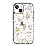 6124-iphone-13-mini-golden-case-magsafe-compatible-transparent-black