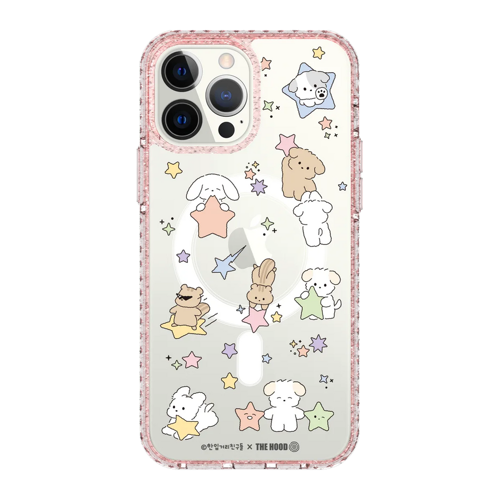 6124-iphone-13-pro-max-golden-case-magsafe-compatible-pink-glitter