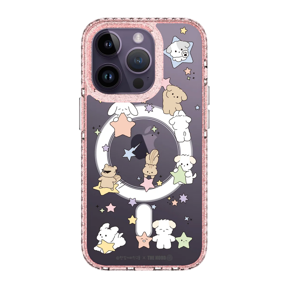 6124-iphone-14-pro-golden-case-magsafe-compatible-pink-glitter