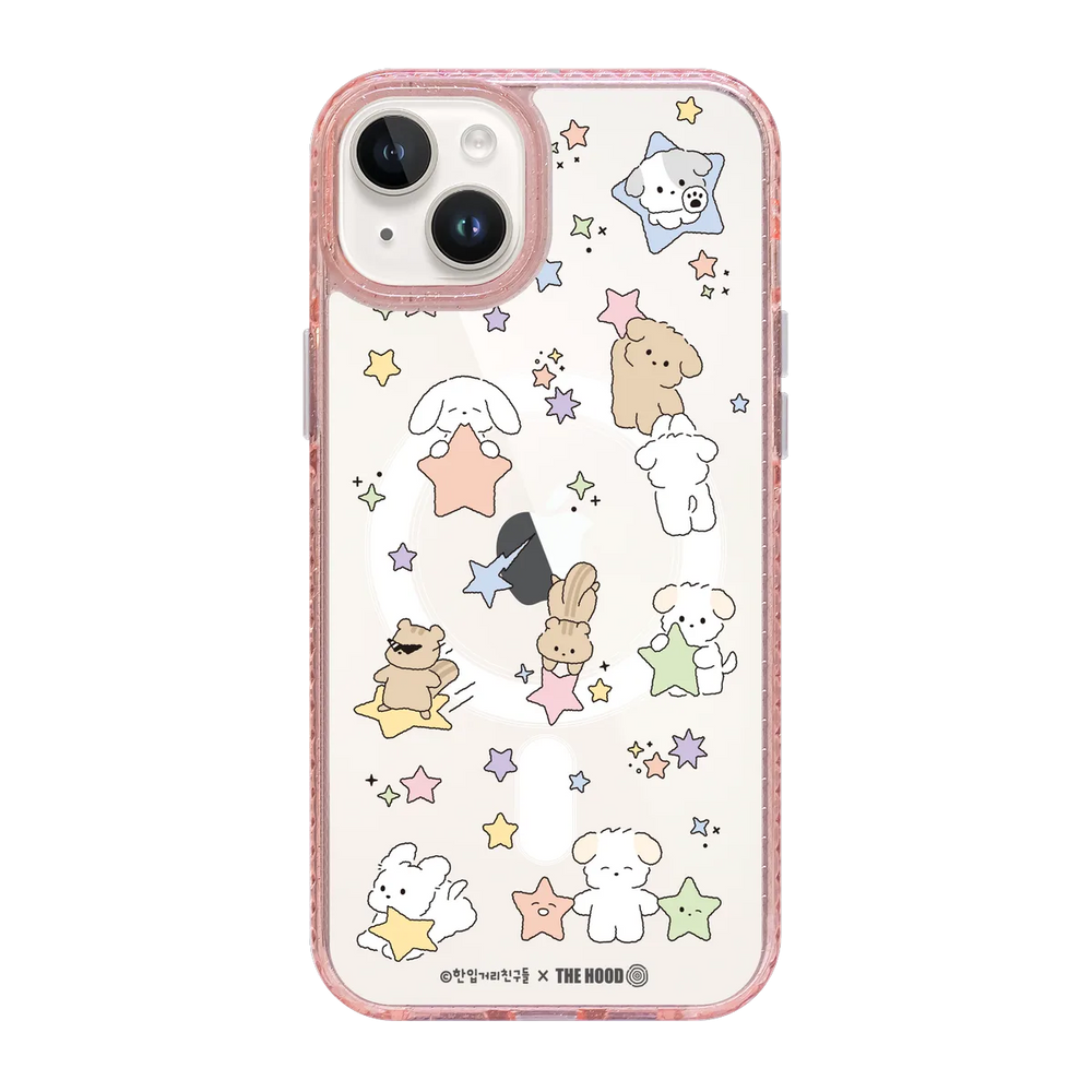 6124-iphone-15-plus-golden-case-magsafe-compatible-pink-glitter