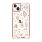 6124-iphone-15-plus-golden-case-magsafe-compatible-pink-glitter