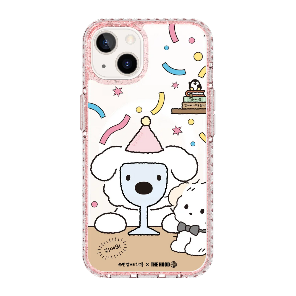 6125-iphone-13-golden-case-magsafe-compatible-pink-glitter