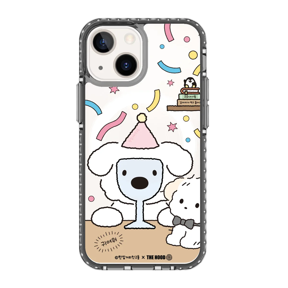 6125-iphone-13-mini-golden-case-magsafe-compatible-transparent-black
