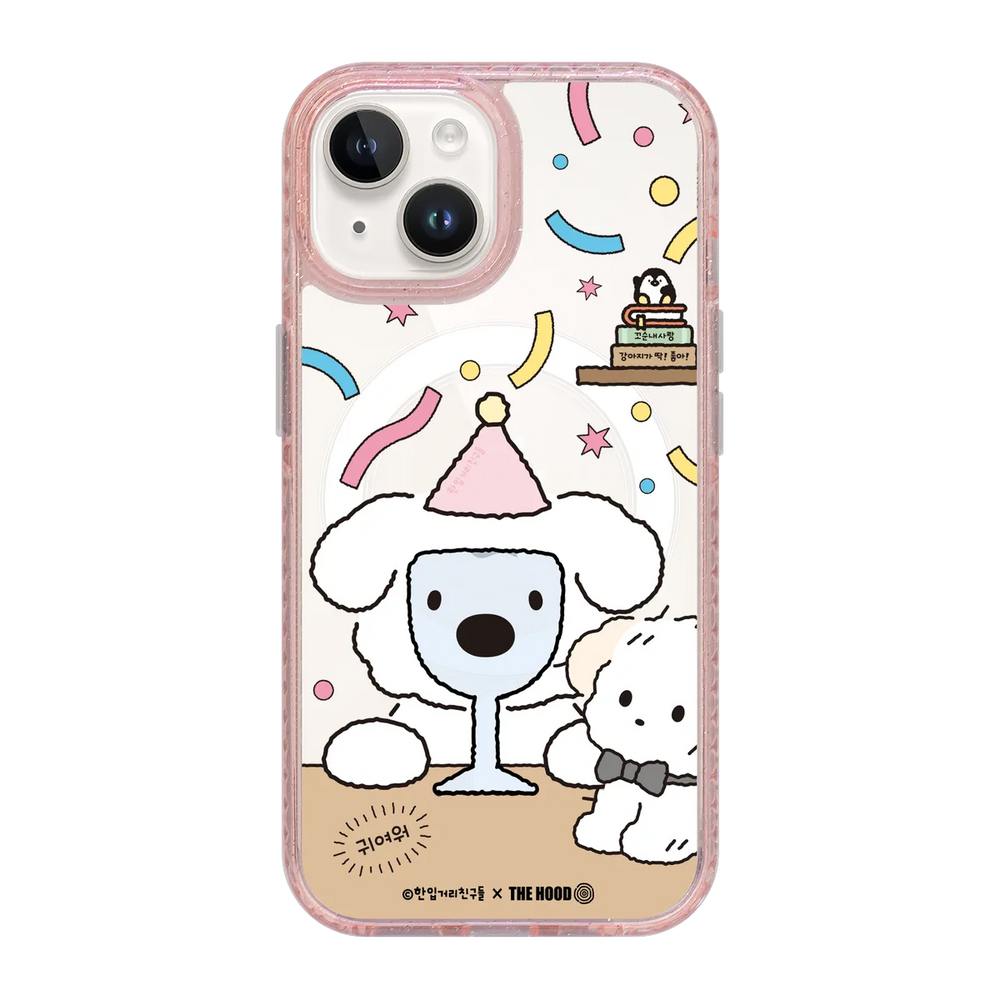 6125-iphone-15-golden-case-magsafe-compatible-pink-glitter