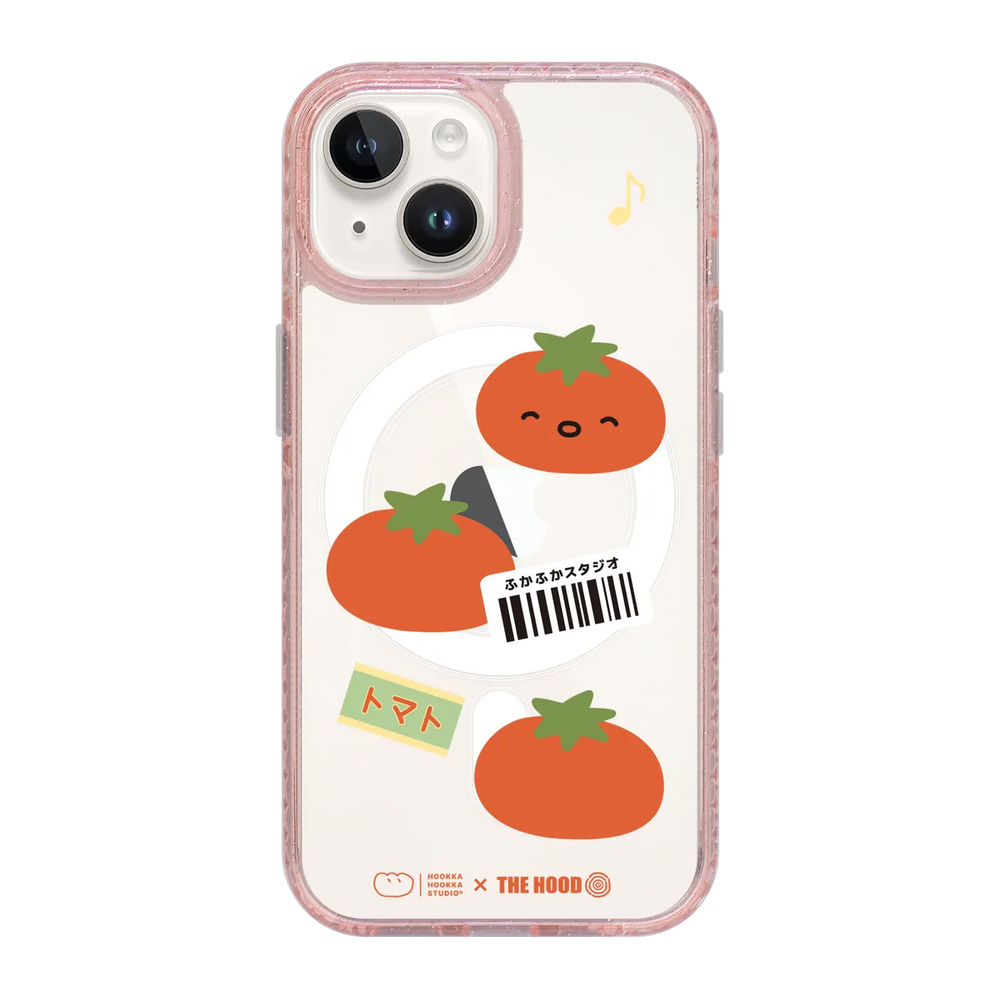 6133-iphone-15-golden-case-magsafe-compatible-pink-glitter