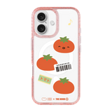 6133-iphone-16-golden-case-magsafe-compatible-pink-glitter