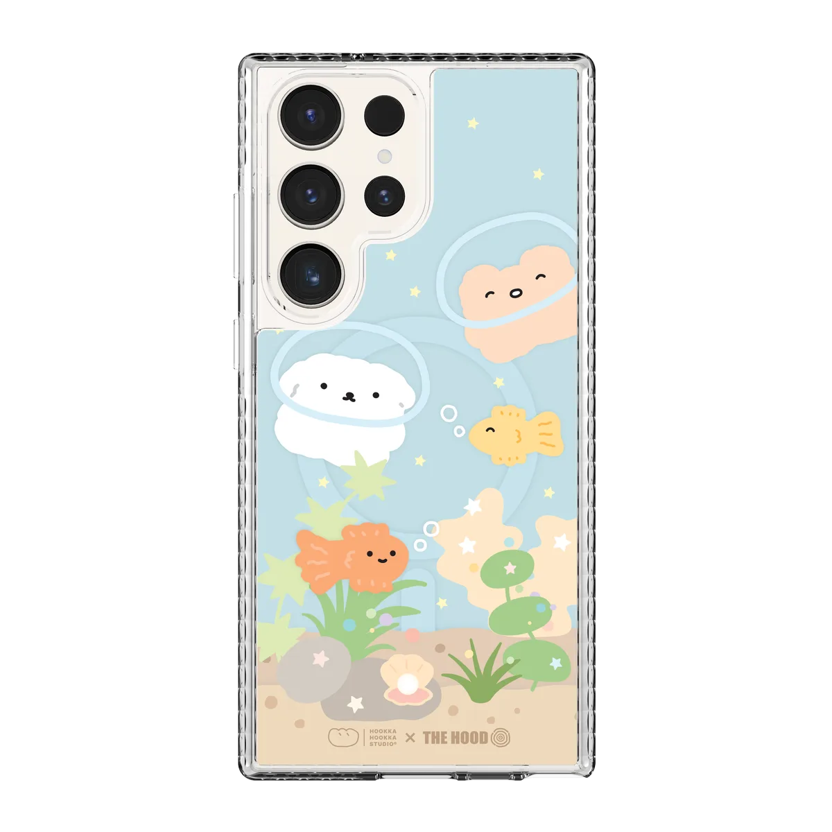 6134-galaxy-s23-ultra-golden-case-magsafe-compatible-transparent