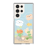 6134-galaxy-s23-ultra-golden-case-magsafe-compatible-transparent