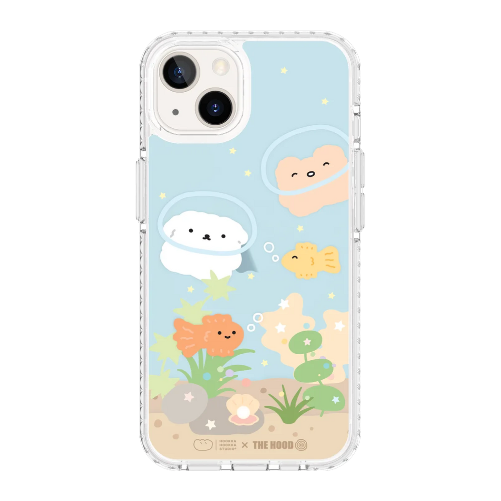6134-iphone-13-golden-case-magsafe-compatible-transparent