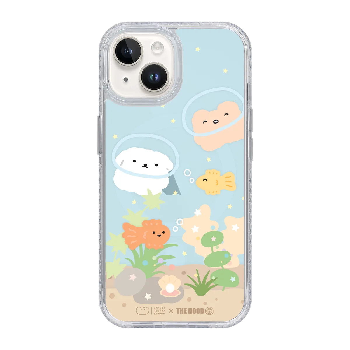 6134-iphone-15-golden-case-magsafe-compatible-transparent