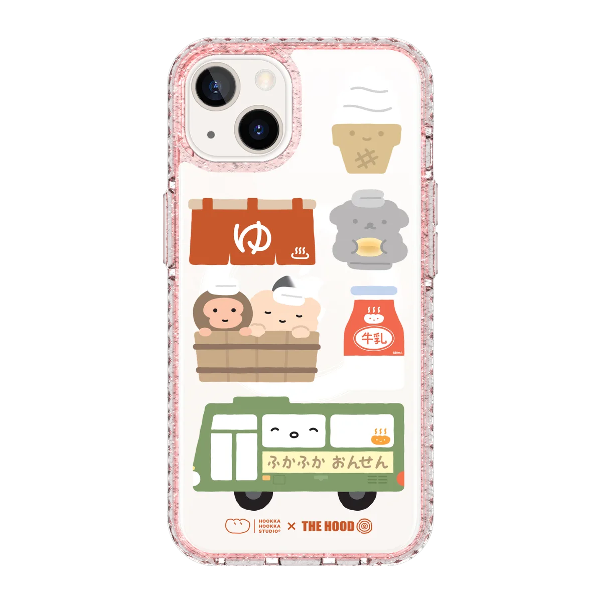 6135-iphone-13-golden-case-magsafe-compatible-pink-glitter