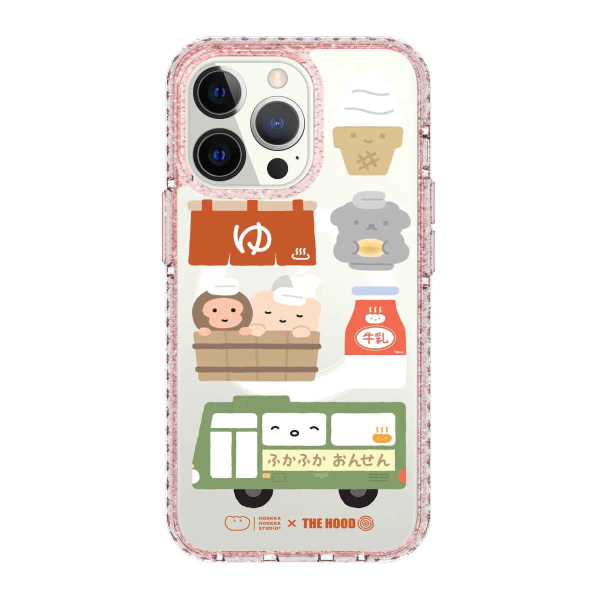 6135-iphone-13-pro-golden-case-magsafe-compatible-pink-glitter