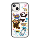 6136-iphone-13-golden-case-magsafe-compatible-transparent-black