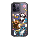 6136-iphone-14-pro-max-golden-case-magsafe-compatible-transparent-black