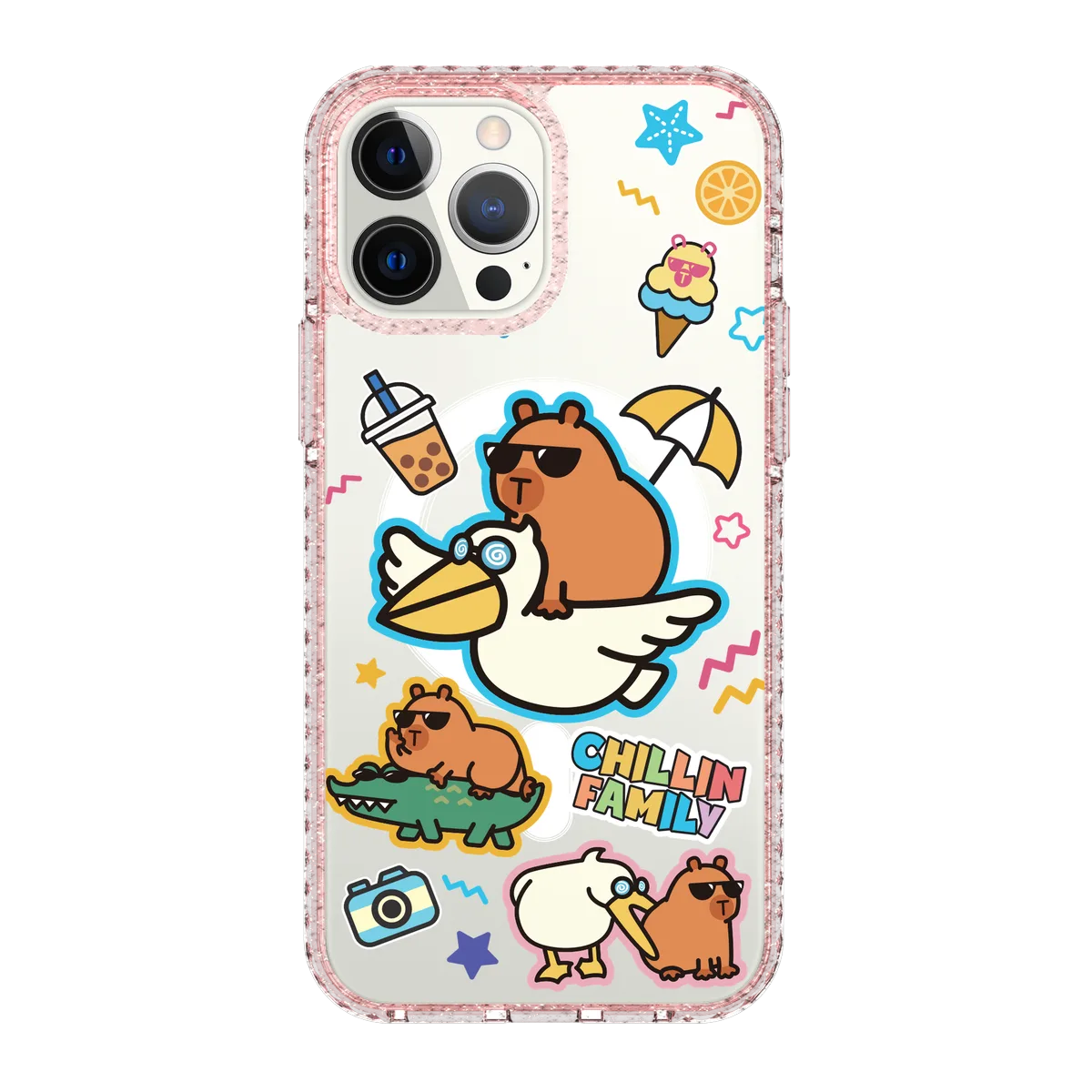 6137-iphone-13-pro-max-golden-case-magsafe-compatible-pink-glitter
