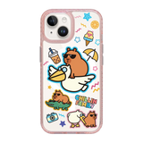 6137-iphone-15-golden-case-magsafe-compatible-pink-glitter