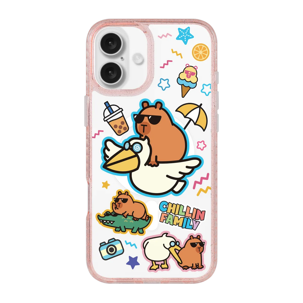 6137-iphone-16-plus-golden-case-magsafe-compatible-pink-glitter
