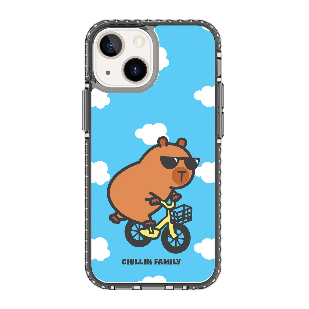6138-iphone-13-mini-golden-case-magsafe-compatible-transparent-black