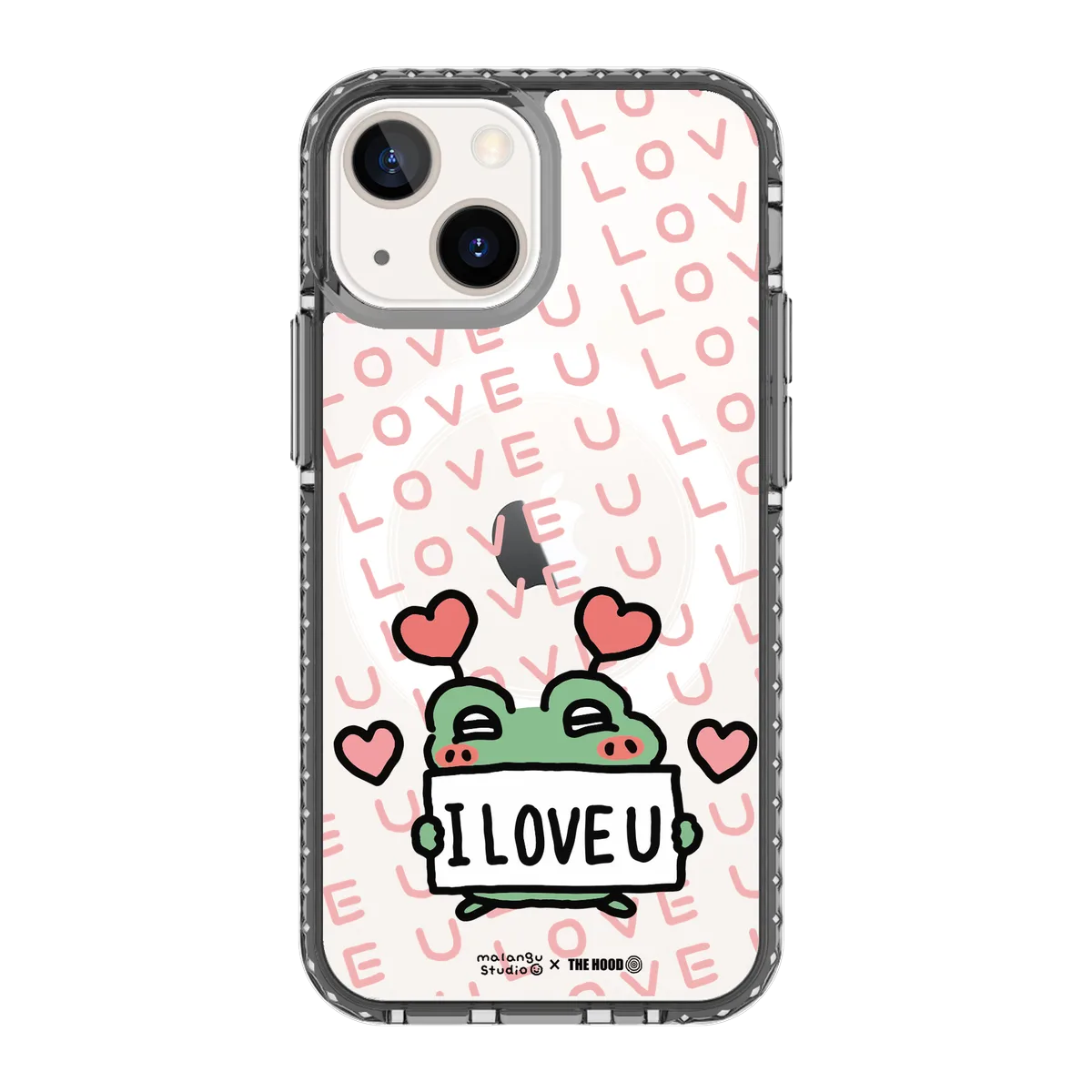 6142-iphone-13-mini-golden-case-magsafe-compatible-transparent-black