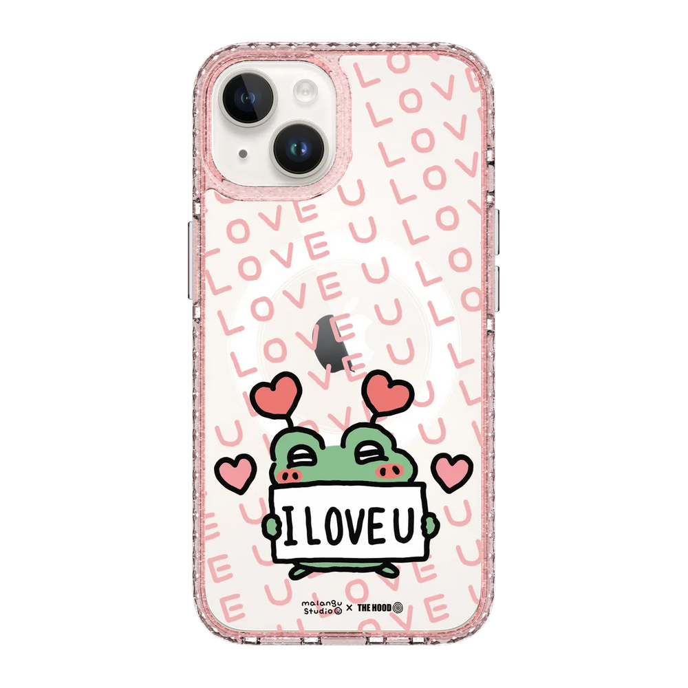 6142-iphone-14-golden-case-magsafe-compatible-pink-glitter