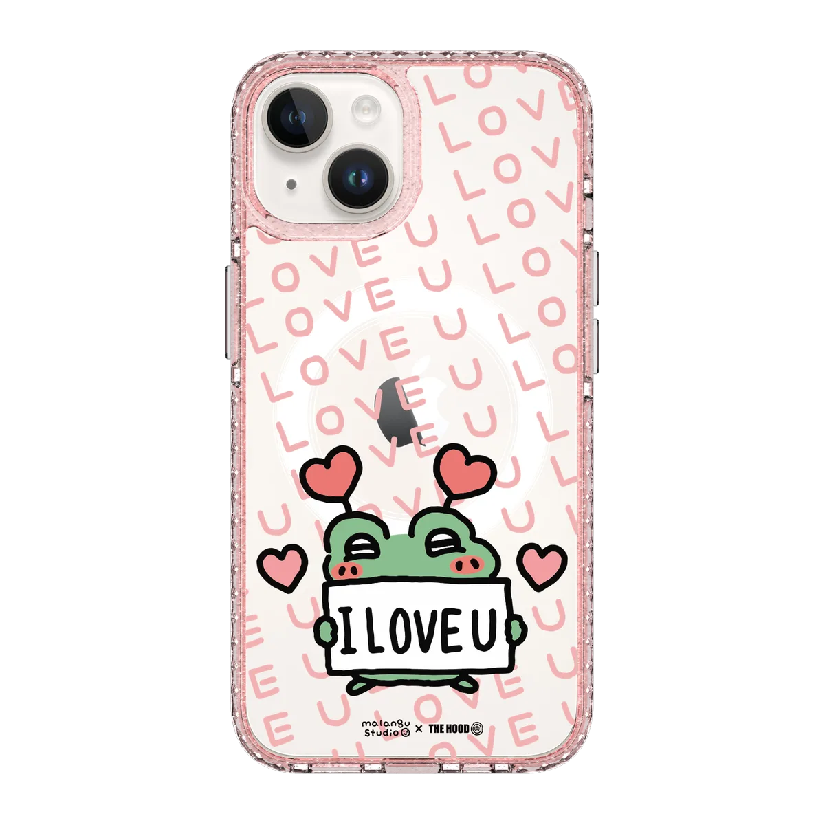 6142-iphone-14-golden-case-magsafe-compatible-pink-glitter