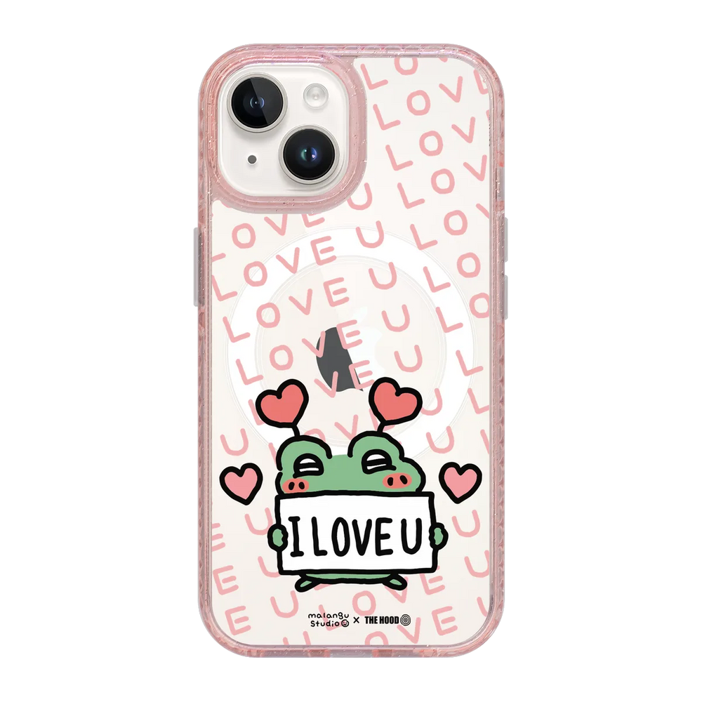 6142-iphone-15-golden-case-magsafe-compatible-pink-glitter