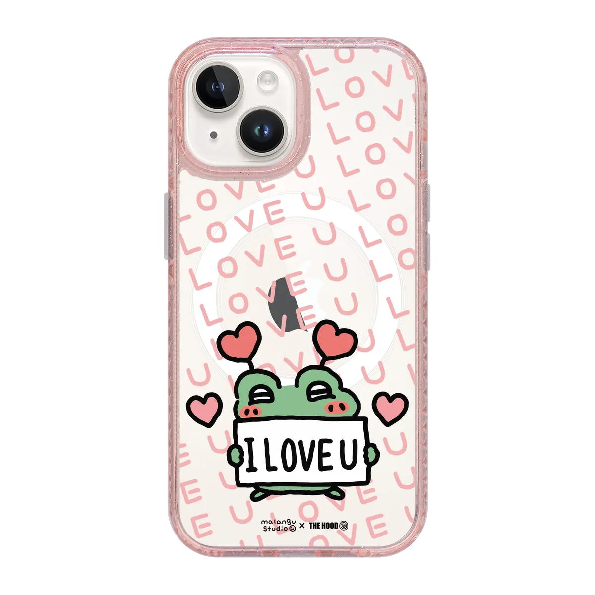6142-iphone-15-golden-case-magsafe-compatible-pink-glitter