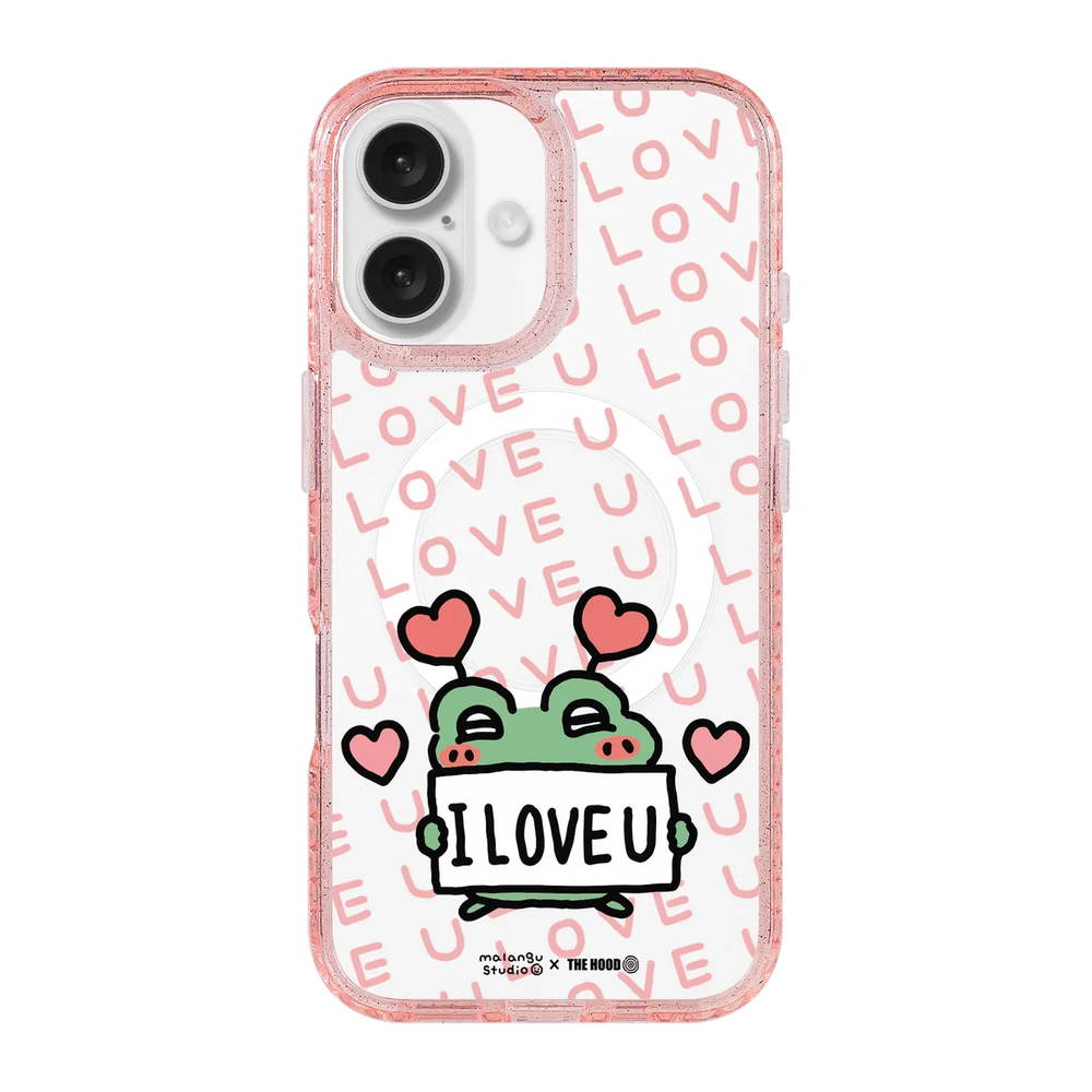 6142-iphone-16-golden-case-magsafe-compatible-pink-glitter
