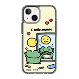 6143-iphone-13-mini-golden-case-magsafe-compatible-transparent-black