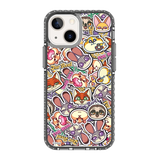 6153-iphone-13-mini-golden-case-magsafe-compatible-transparent-black