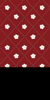6180 Holiday Red Floral