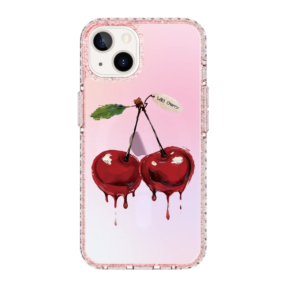6213-iphone-13-golden-case-magsafe-compatible-pink-glitter