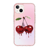 6213-iphone-13-golden-case-magsafe-compatible-pink-glitter