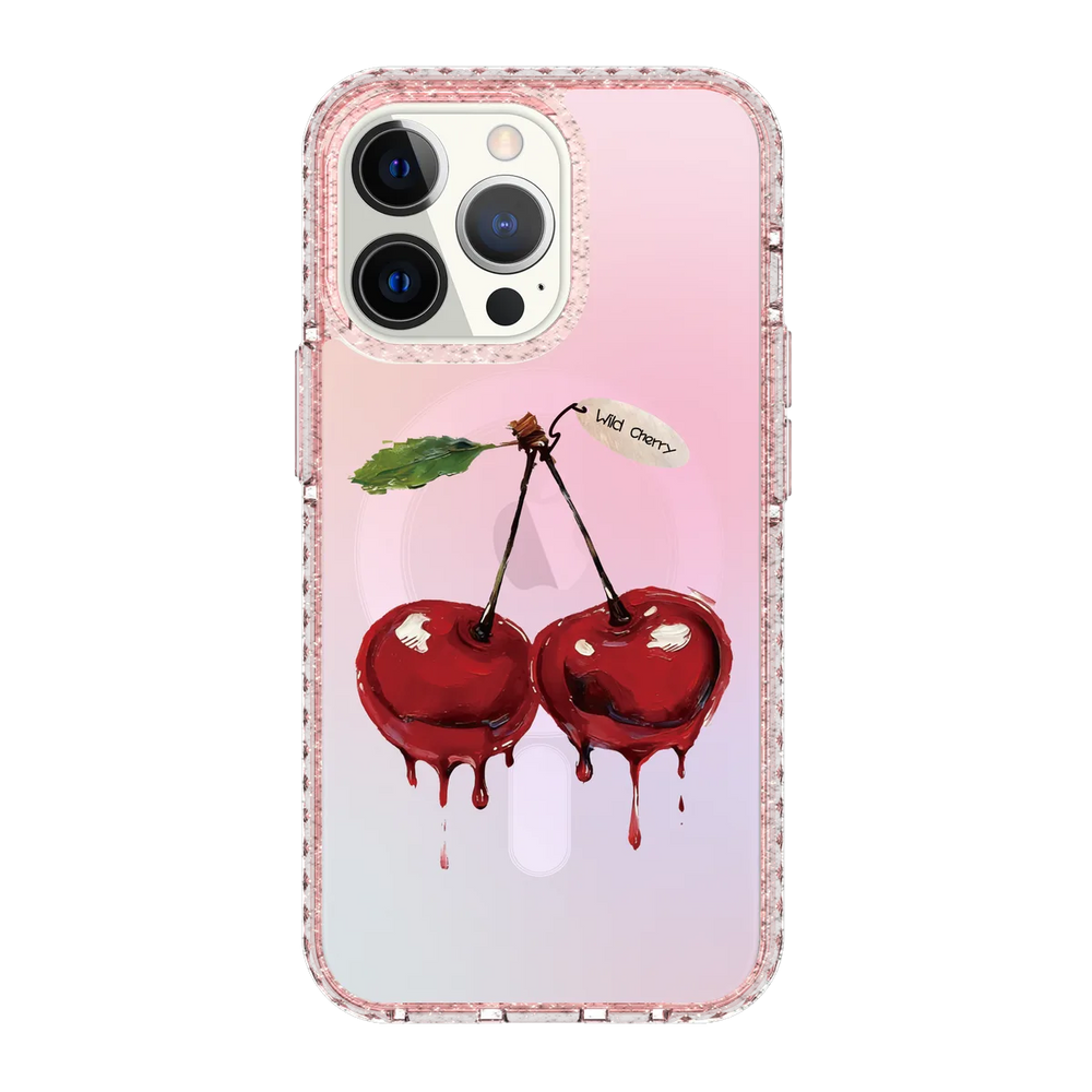 6213-iphone-13-pro-golden-case-magsafe-compatible-pink-glitter