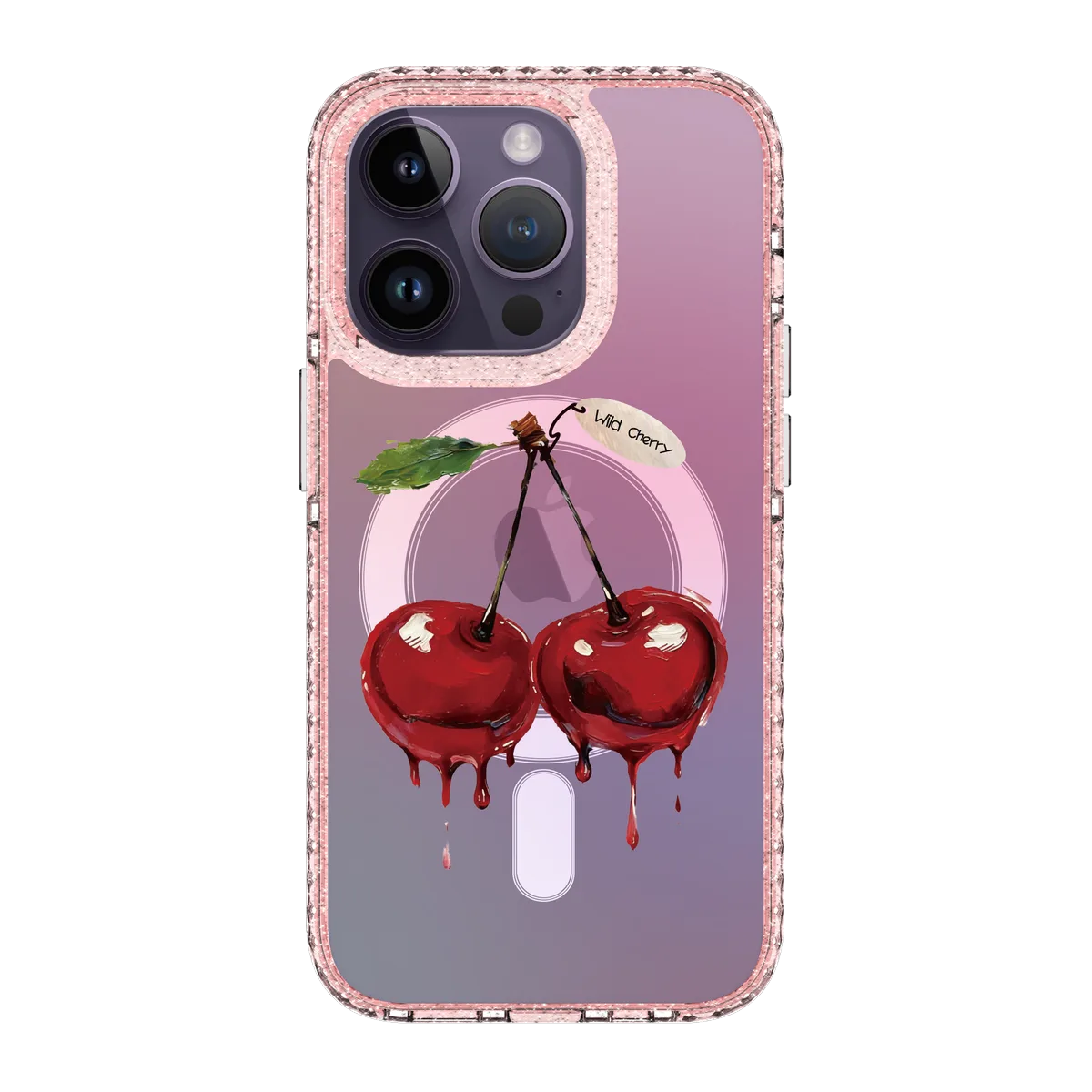 6213-iphone-14-pro-golden-case-magsafe-compatible-pink-glitter