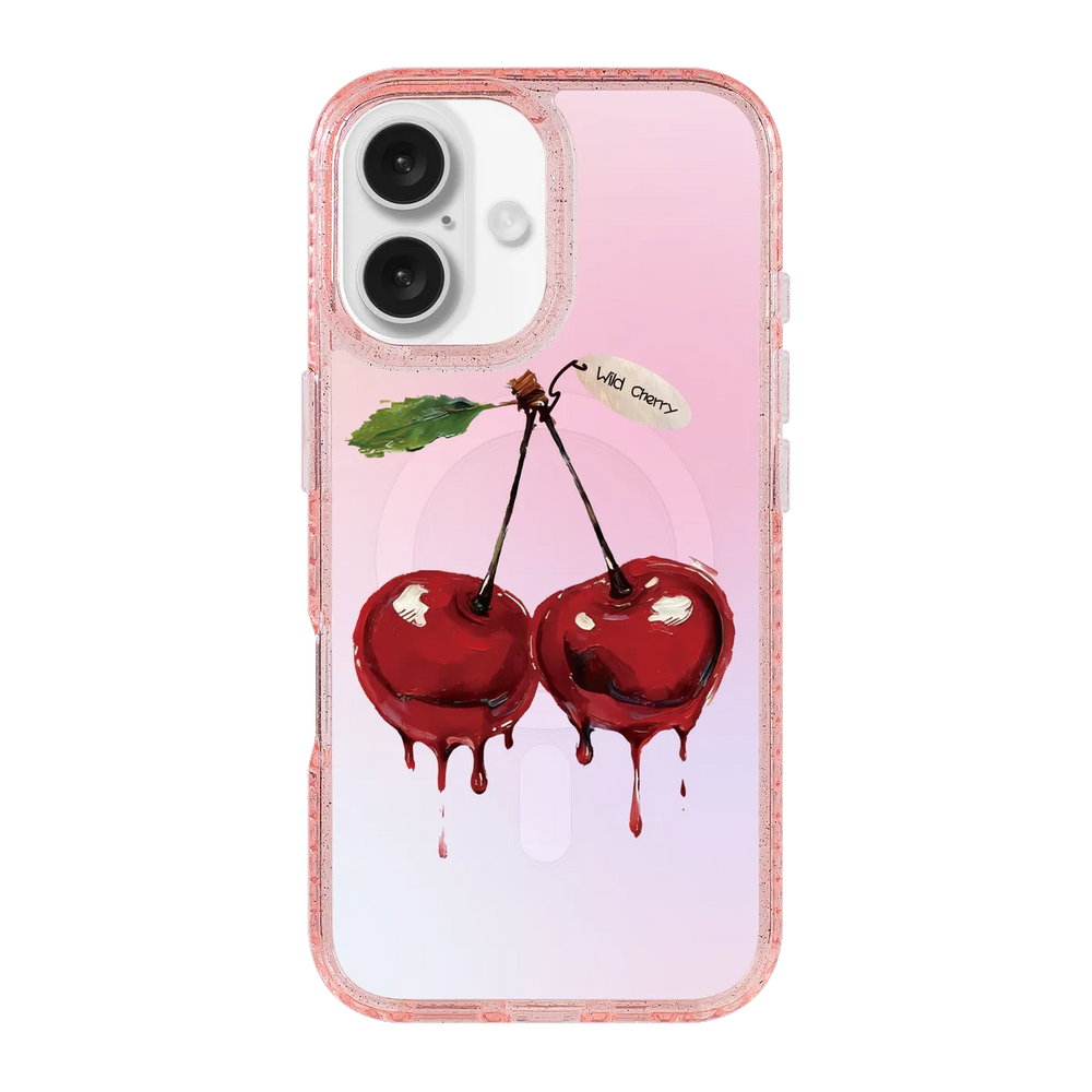 6213-iphone-16-golden-case-magsafe-compatible-pink-glitter