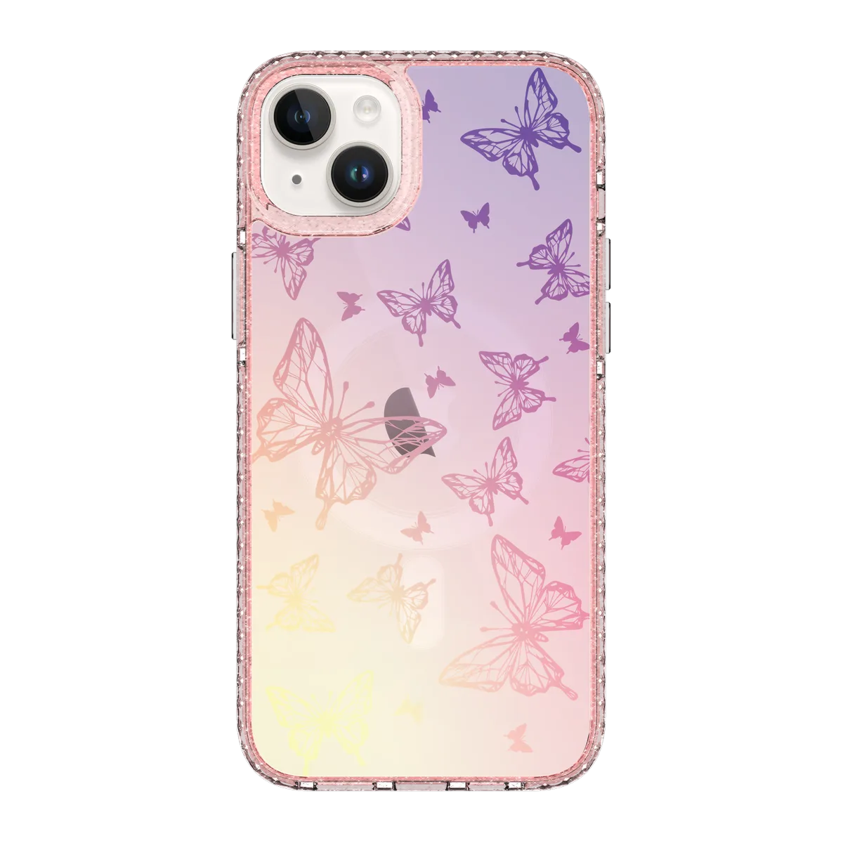 6215-iphone-14-plus-golden-case-magsafe-compatible-pink-glitter
