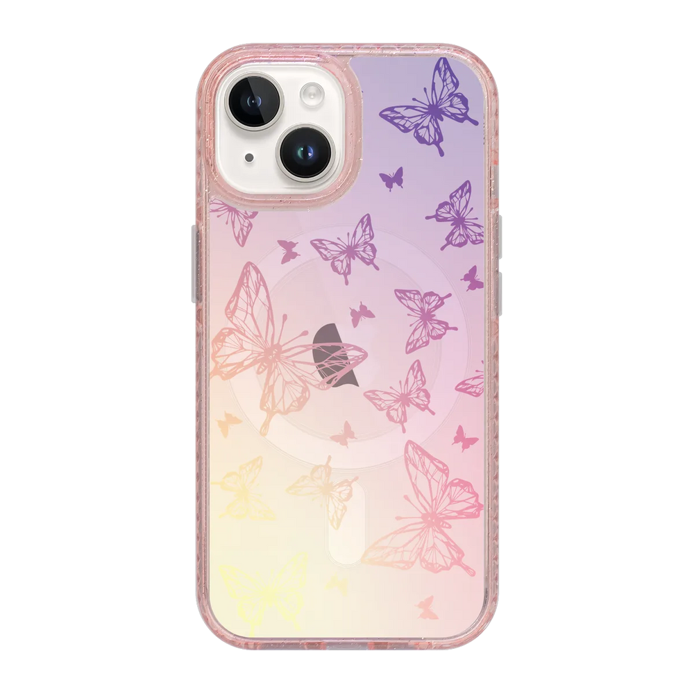 6215-iphone-15-golden-case-magsafe-compatible-pink-glitter