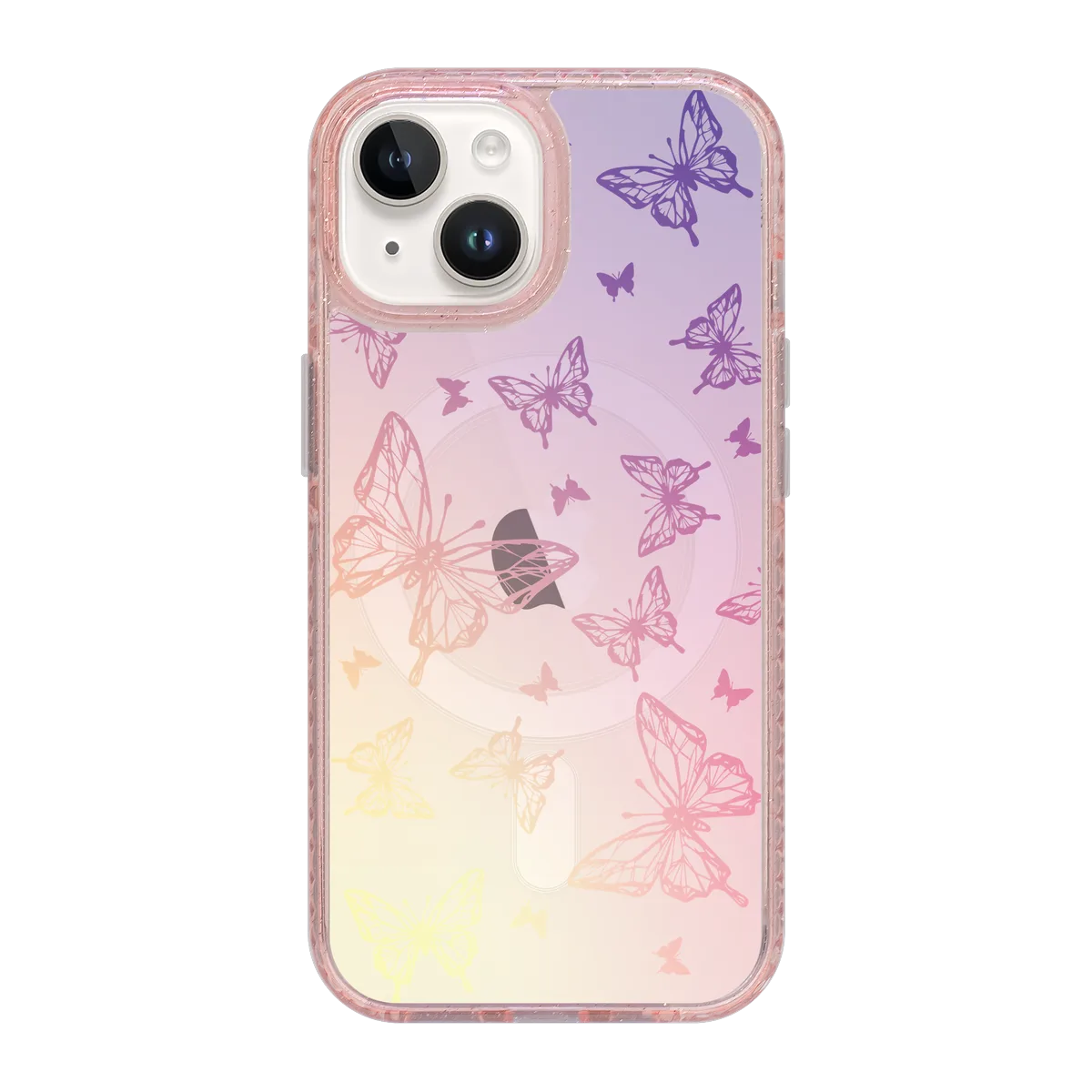 6215-iphone-15-golden-case-magsafe-compatible-pink-glitter