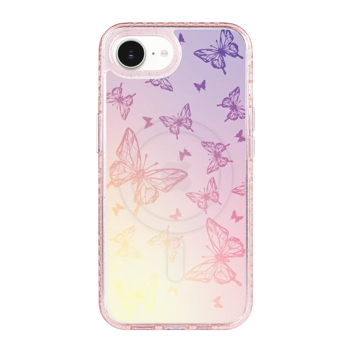 6215-iphone-16-e-golden-case-magsafe-compatible-pink-glitter