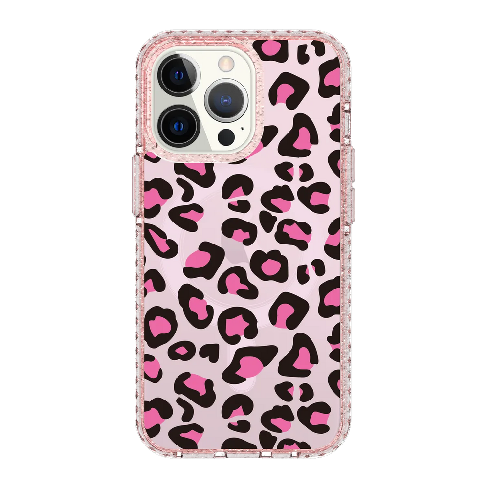 6216-iphone-13-pro-golden-case-magsafe-compatible-pink-glitter
