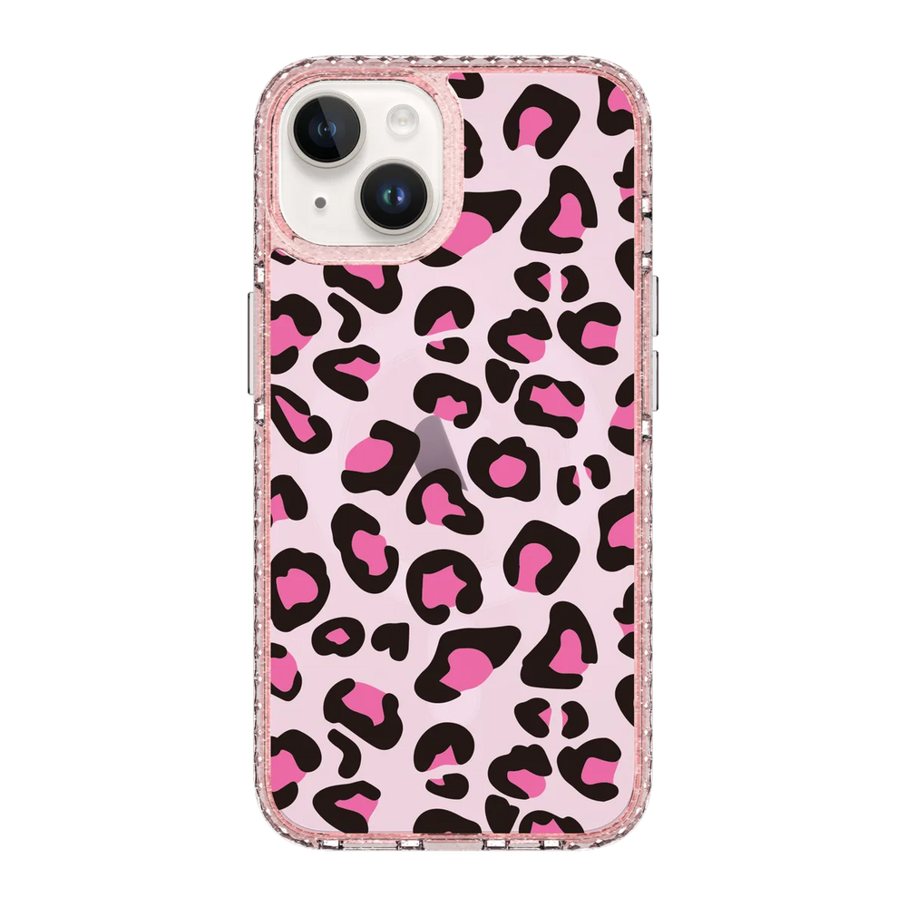 6216-iphone-14-golden-case-magsafe-compatible-pink-glitter