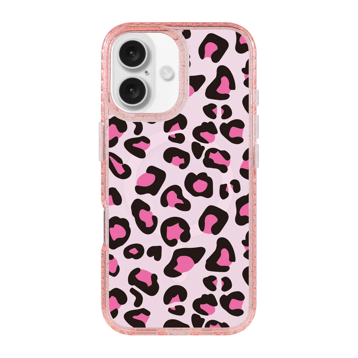 6216-iphone-16-golden-case-magsafe-compatible-pink-glitter