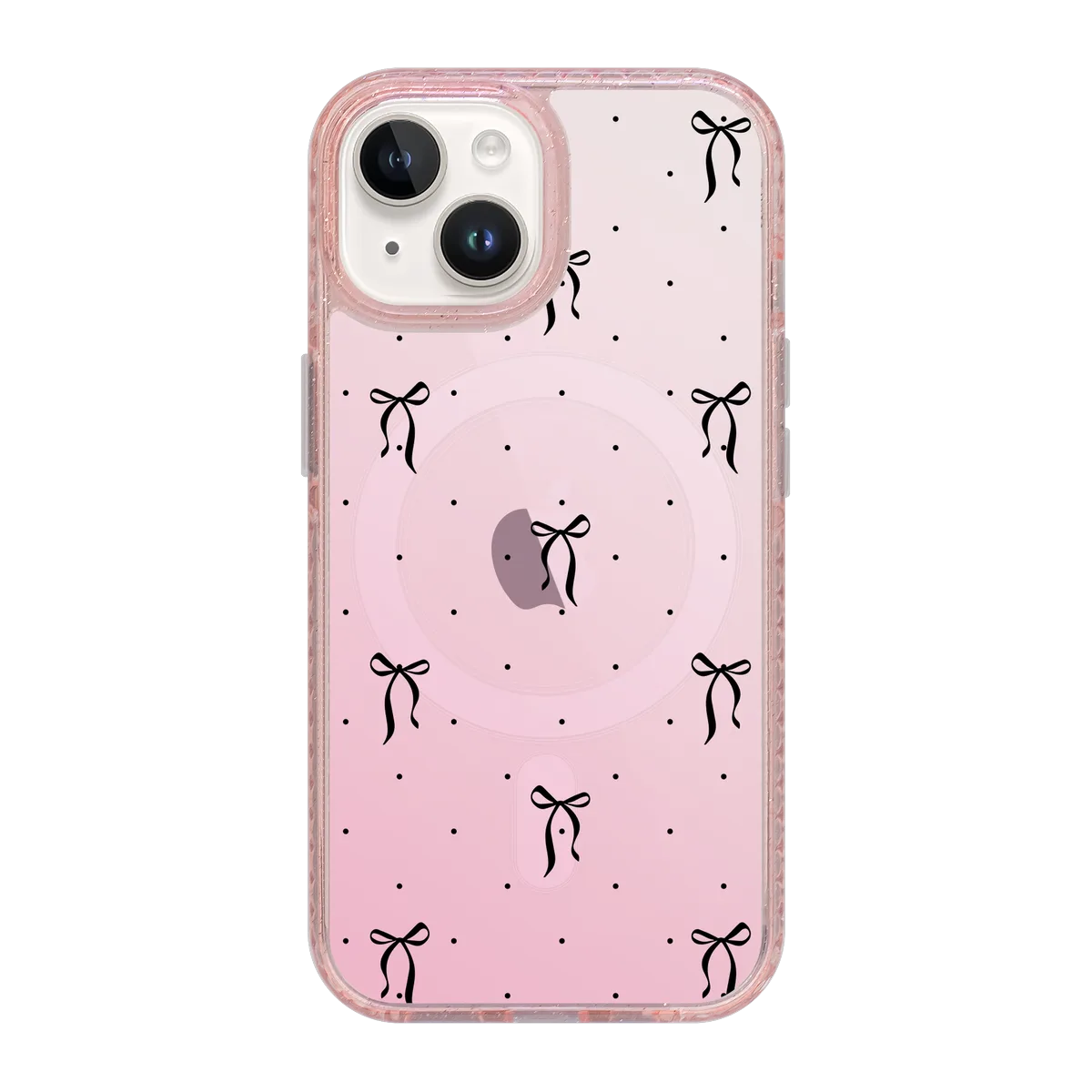 6217-iphone-15-golden-case-magsafe-compatible-pink-glitter
