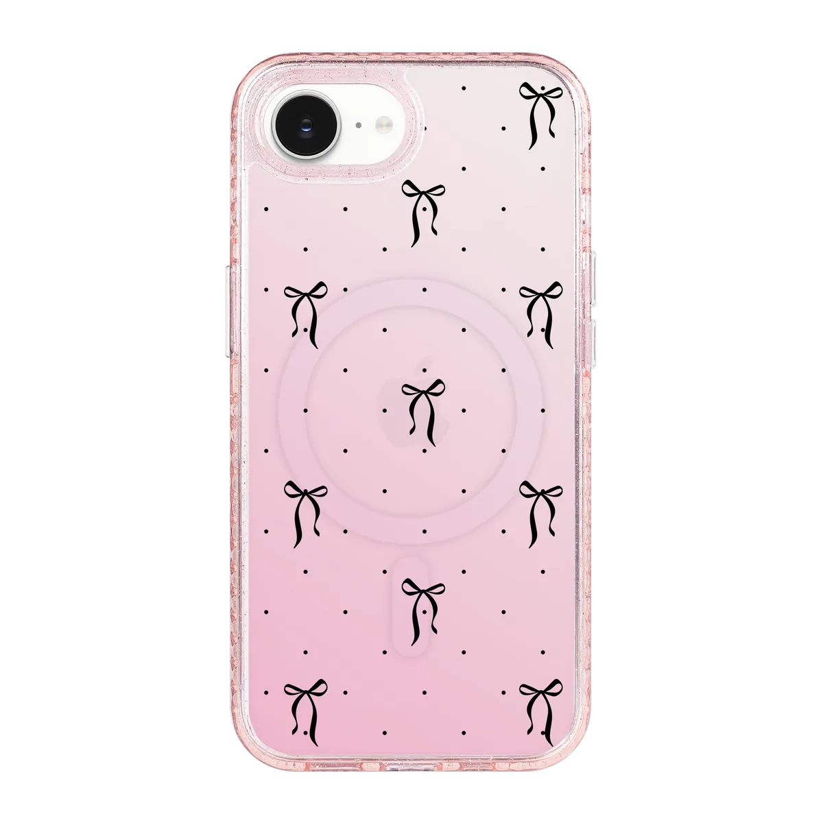 6217-iphone-16-e-golden-case-magsafe-compatible-pink-glitter
