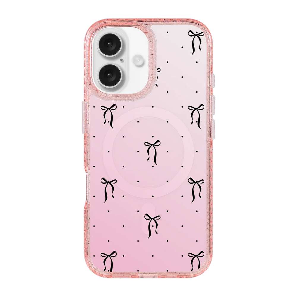 6217-iphone-16-golden-case-magsafe-compatible-pink-glitter