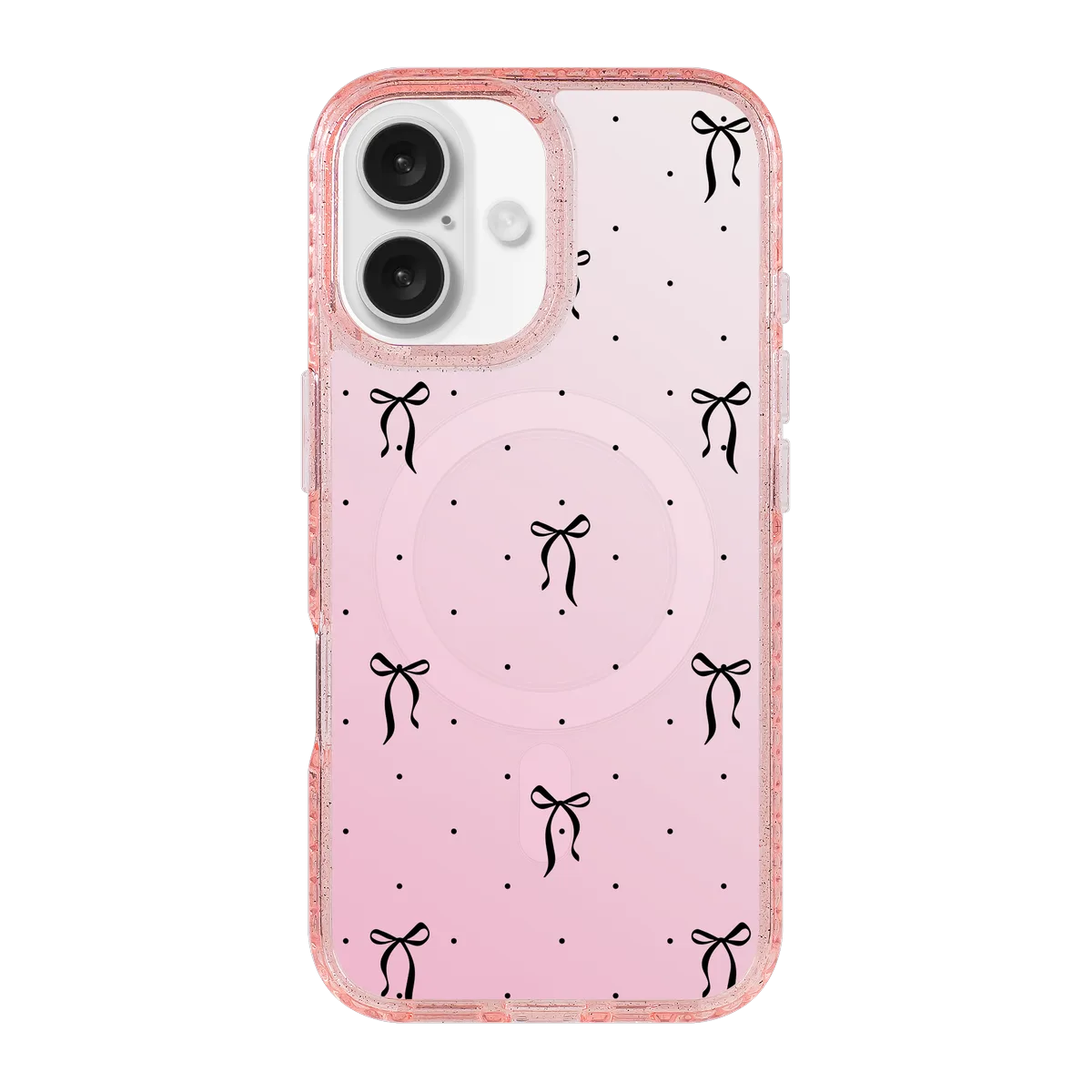 6217-iphone-16-golden-case-magsafe-compatible-pink-glitter