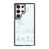 6222-galaxy-s23-ultra-golden-case-magsafe-compatible-transparent-black